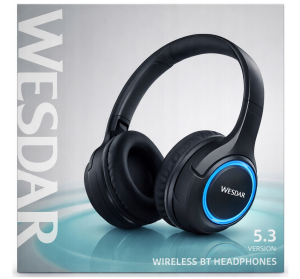 Słuchawki bezprzewodowe nauszne Wesdar K-216H słuchawki bluetooth