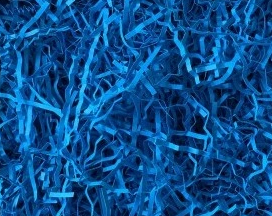 Dekoracyjny Papierowy NIEBIESKI - 1kg