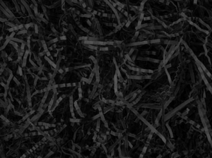 Dekoracyjny Papierowy CZARNY - 1kg