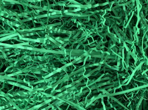 Dekoracyjny Papierowy ZIELONY - 1kg