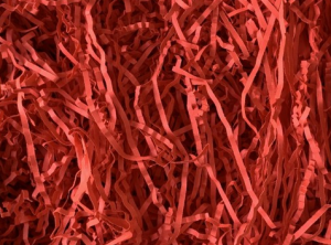 Dekoracyjny Papierowy CZERWONY 1kg