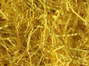 Dekoracyjny Papierowy ŻÓŁTY - 1KG