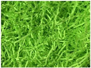 Dekoracyjny Papierowy Jasno ZIELONY - 1kg