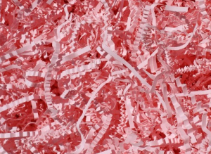 Dekoracyjny Papierowy PUDROWY RÓŻ - 1kg 