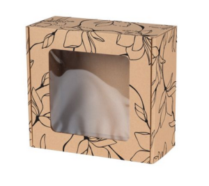 200x200x100mm ECO nadruk KWIATY