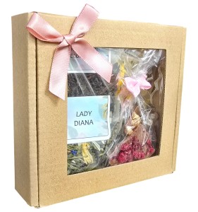 Mały Zestaw Prezentowy Upominek Box prezentowy Herbatki, Czekoladki z Owocami