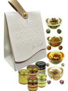 Herbata ROZKWITAJĄCA 4szt z DODATKIEM fantazji miodowej Prezent