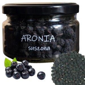 Aronia Suszona w słoiku 120g – Naturalna Skarbnica Smaku i Zdrowia (1)